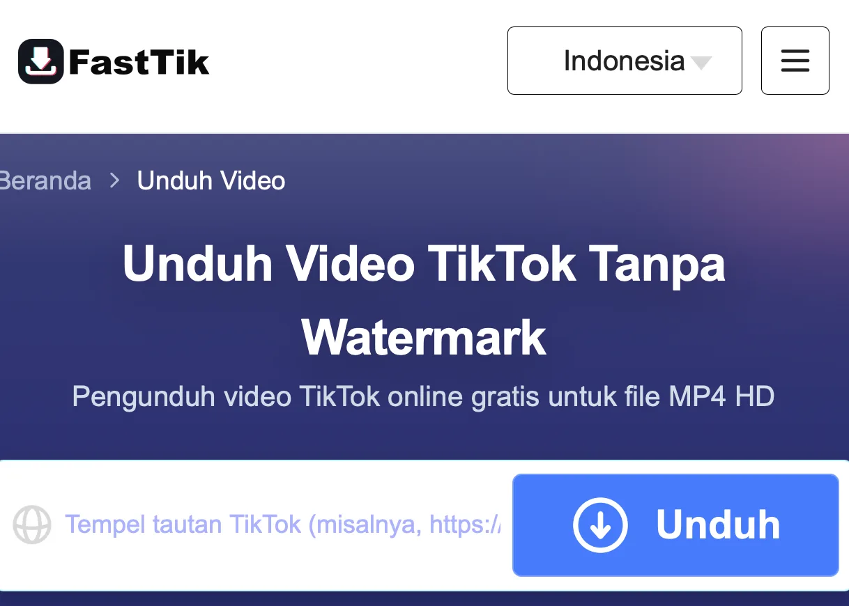 Cara Download Video TikTok